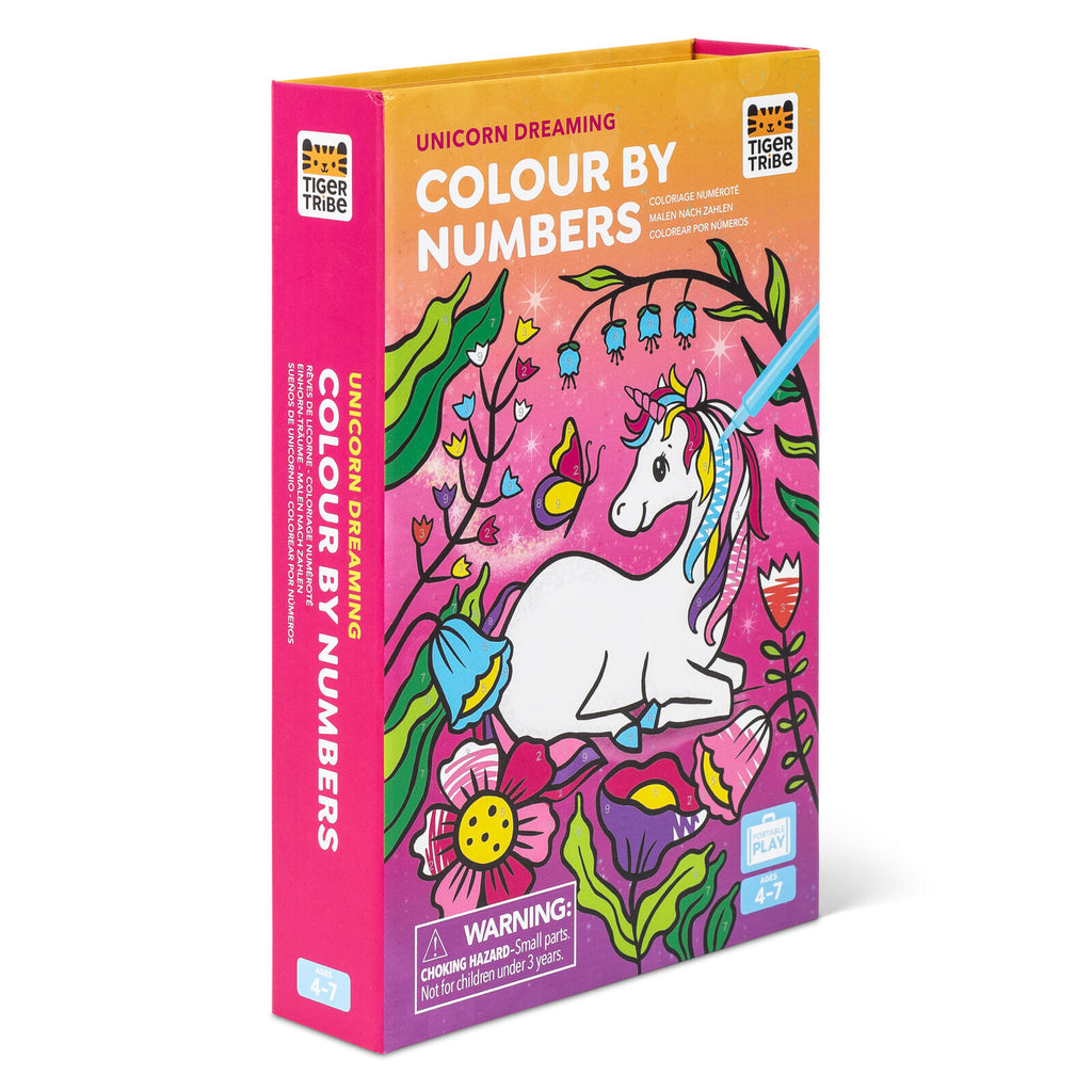 Colour by Numbers - Unicorn