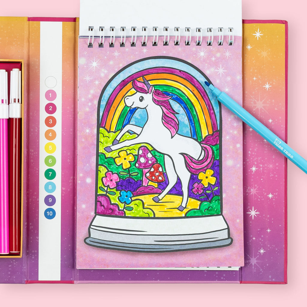 Colour by Numbers - Unicorn