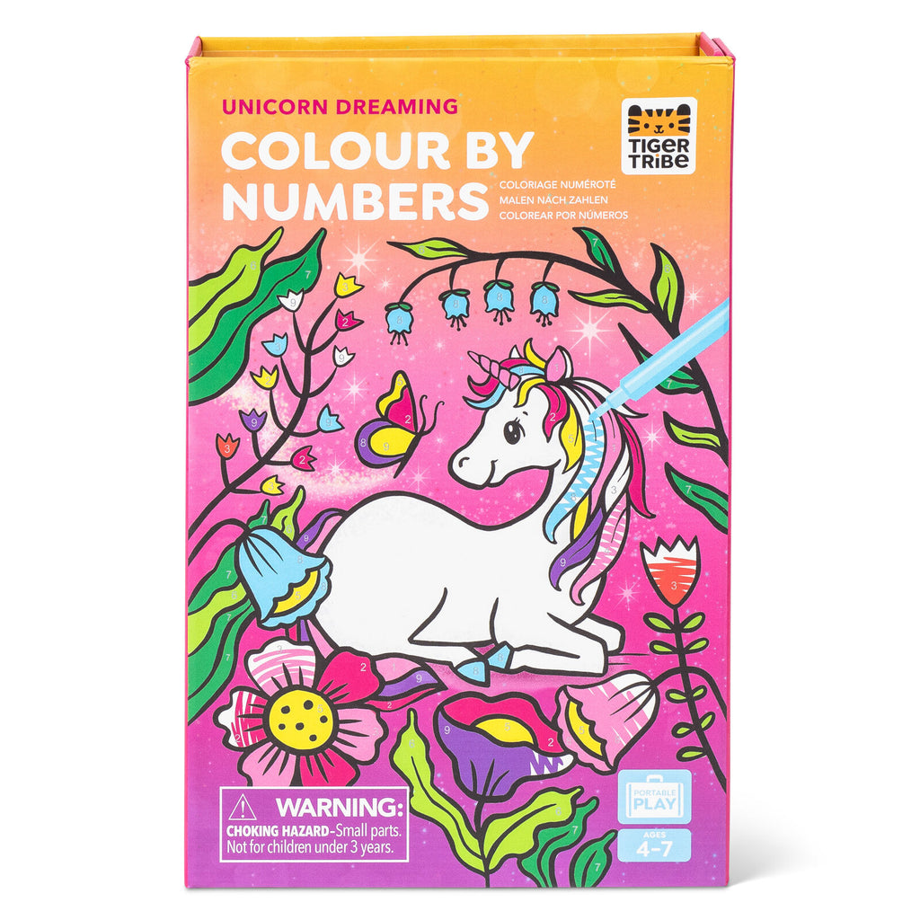 Colour by Numbers - Unicorn