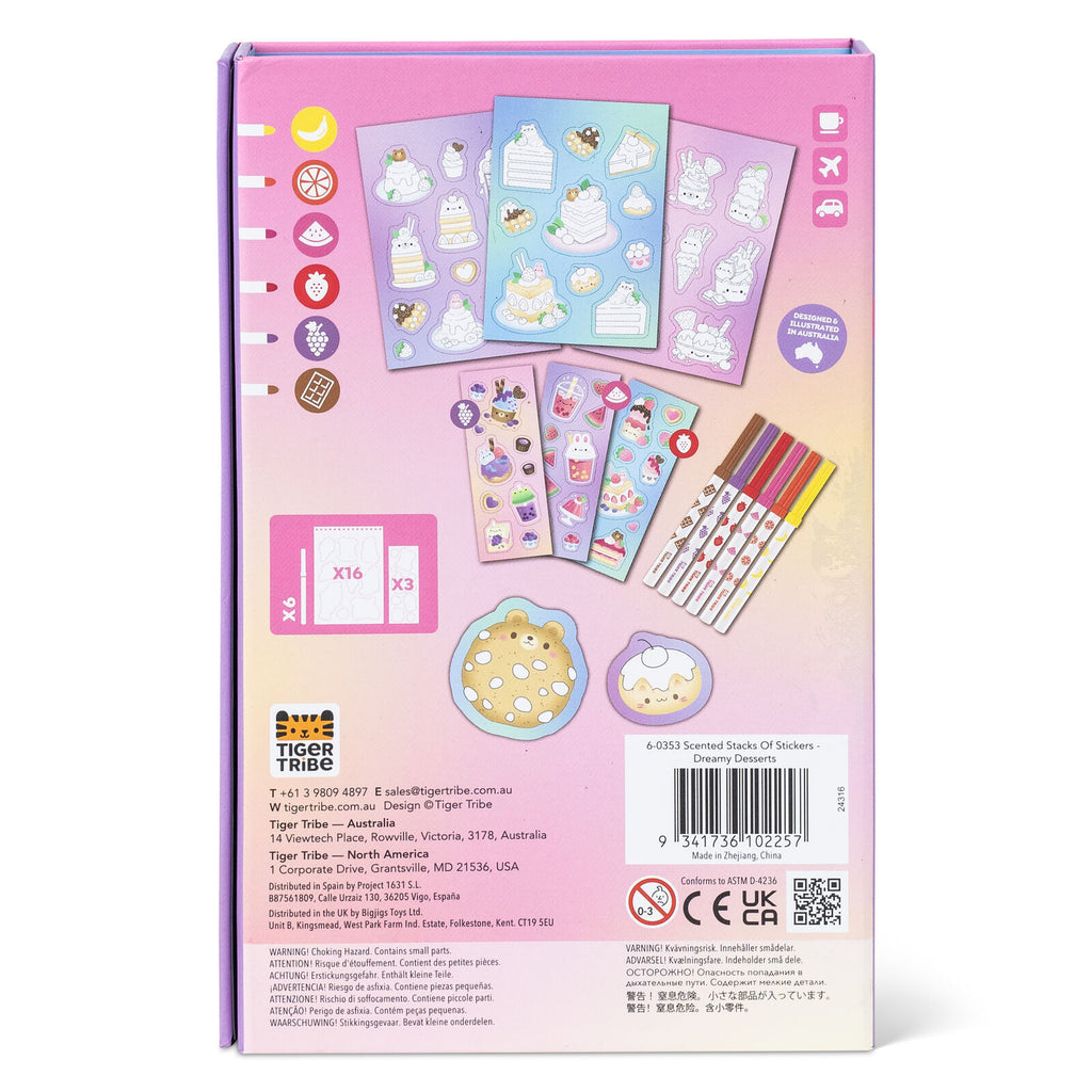 Stacks of Stickers - Dreamy Desserts