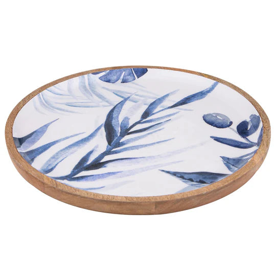 Blue Lagoon Mango Wood Platter