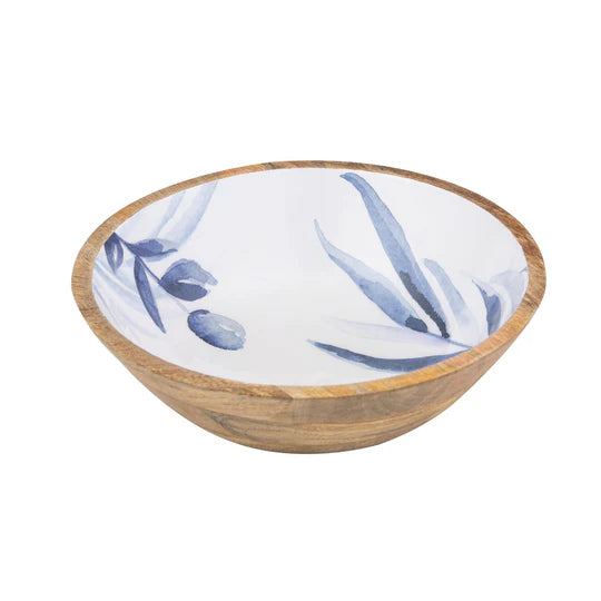 Blue Lagoon Mango Wood Small Bowl