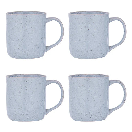 Artisan Blue Mug Set 4pc