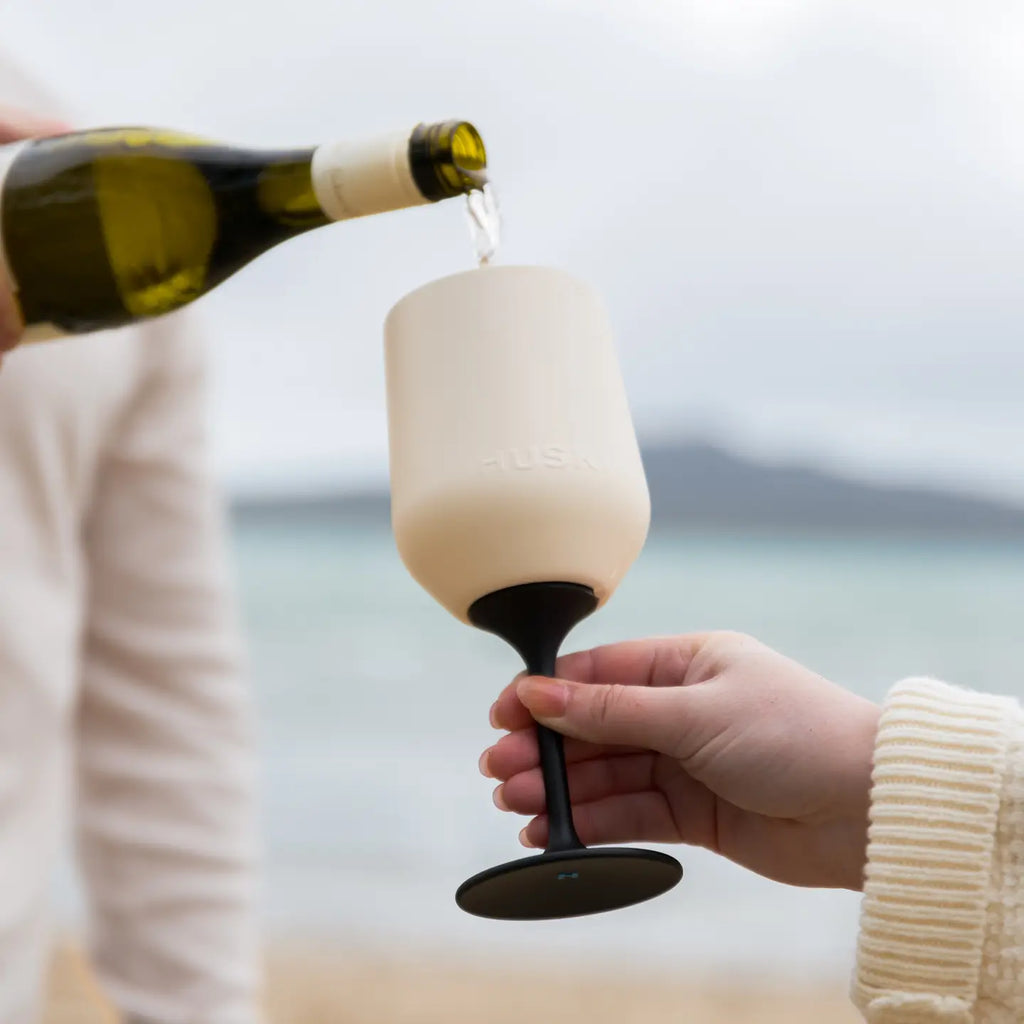 Huski Wine Tumbler 2.0 - Sand Beige - LIMITED EDITION