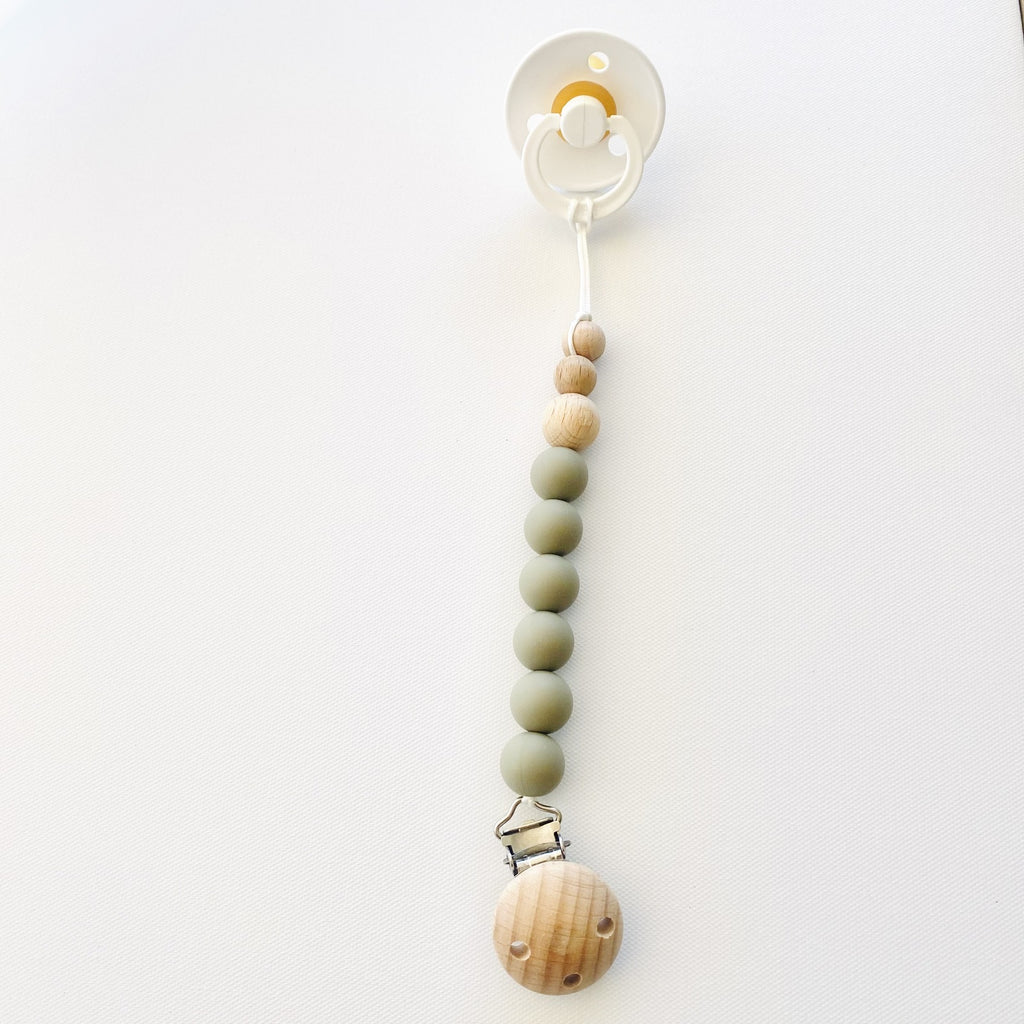 Silicone Dummy Chain - Olive