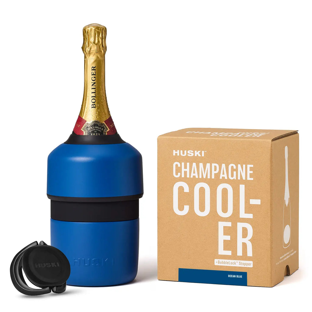 Huski Champagne Cooler - Ocean Blue - LIMITED EDITION