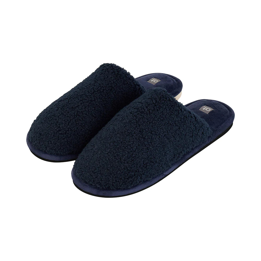 Men's Slippers - Navy