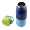 400ml Jnr Drink Bottle with Sipper Straw - Peacock Blue