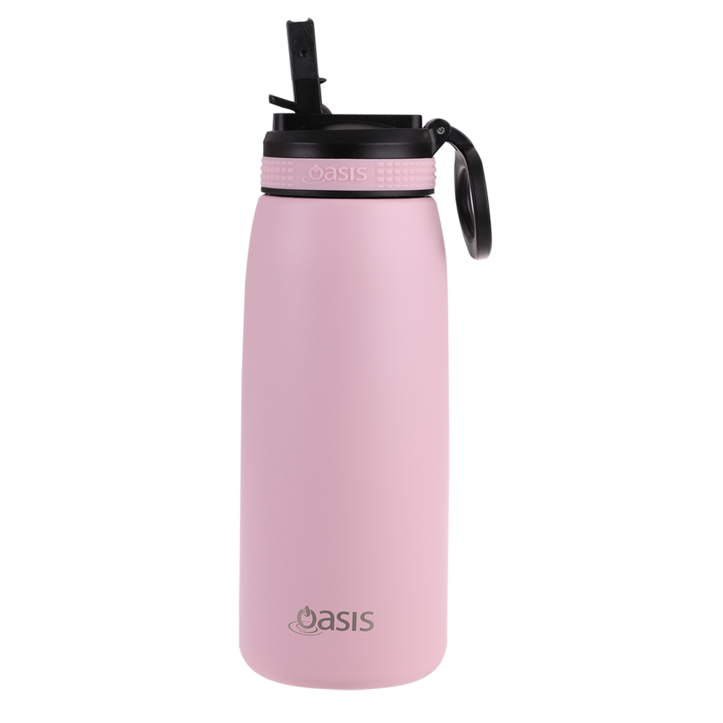 780ml Sports Bottle with Sipper - Carnation