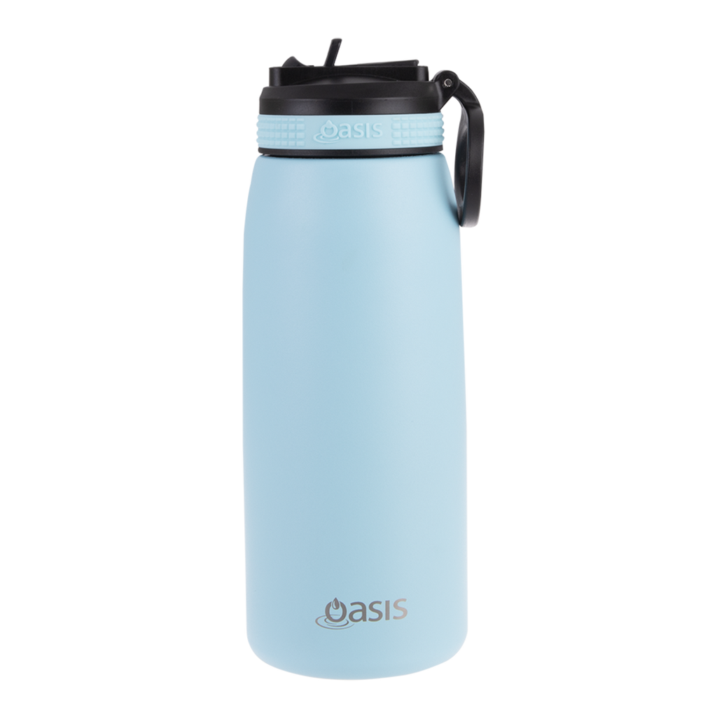 780ml Sports Bottle with Sipper - Island Blue