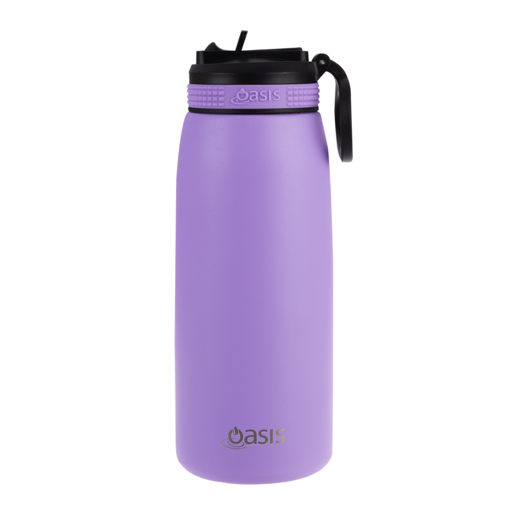 780ml Sports Bottle with Sipper - Lavender