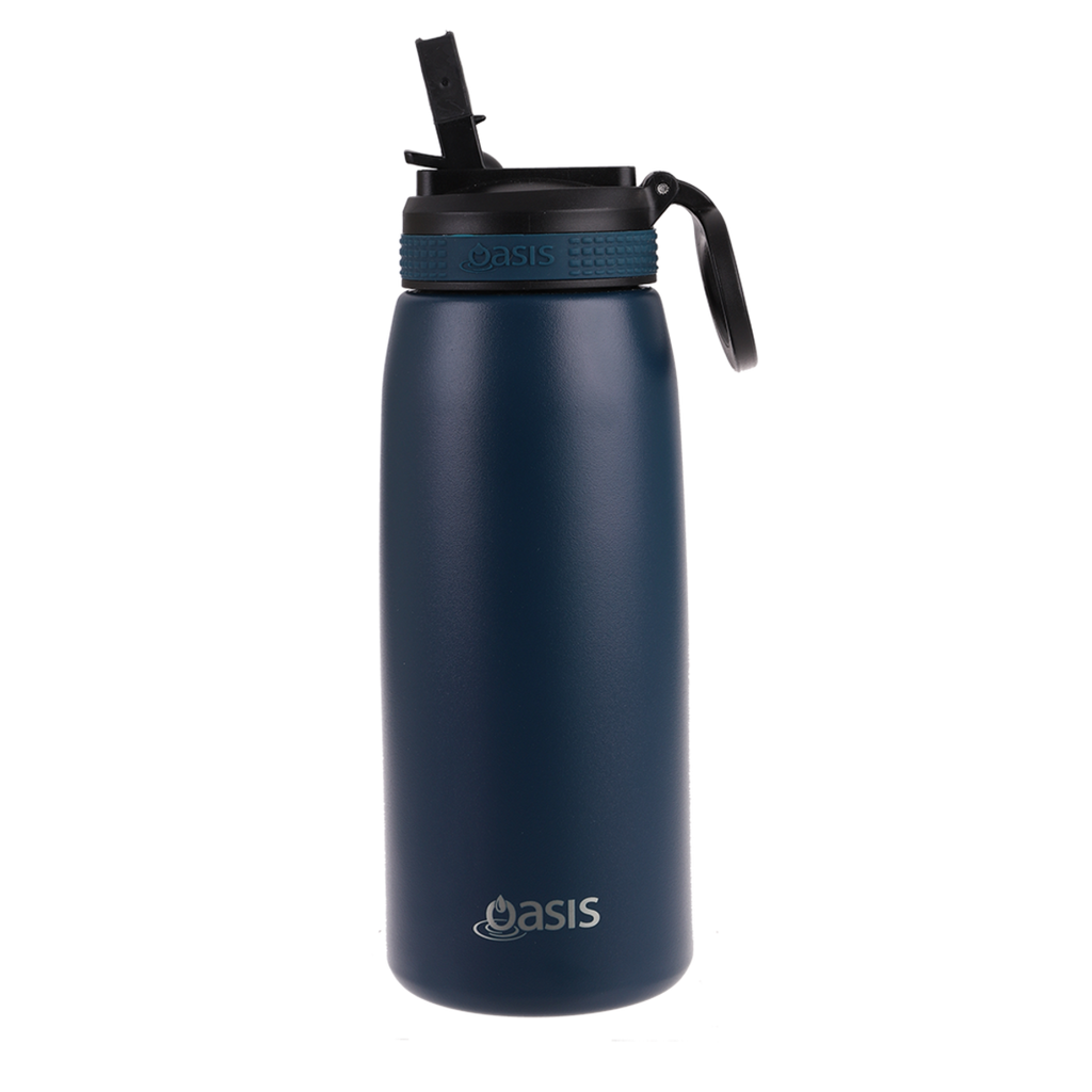 780ml Sports Bottle with Sipper - Navy