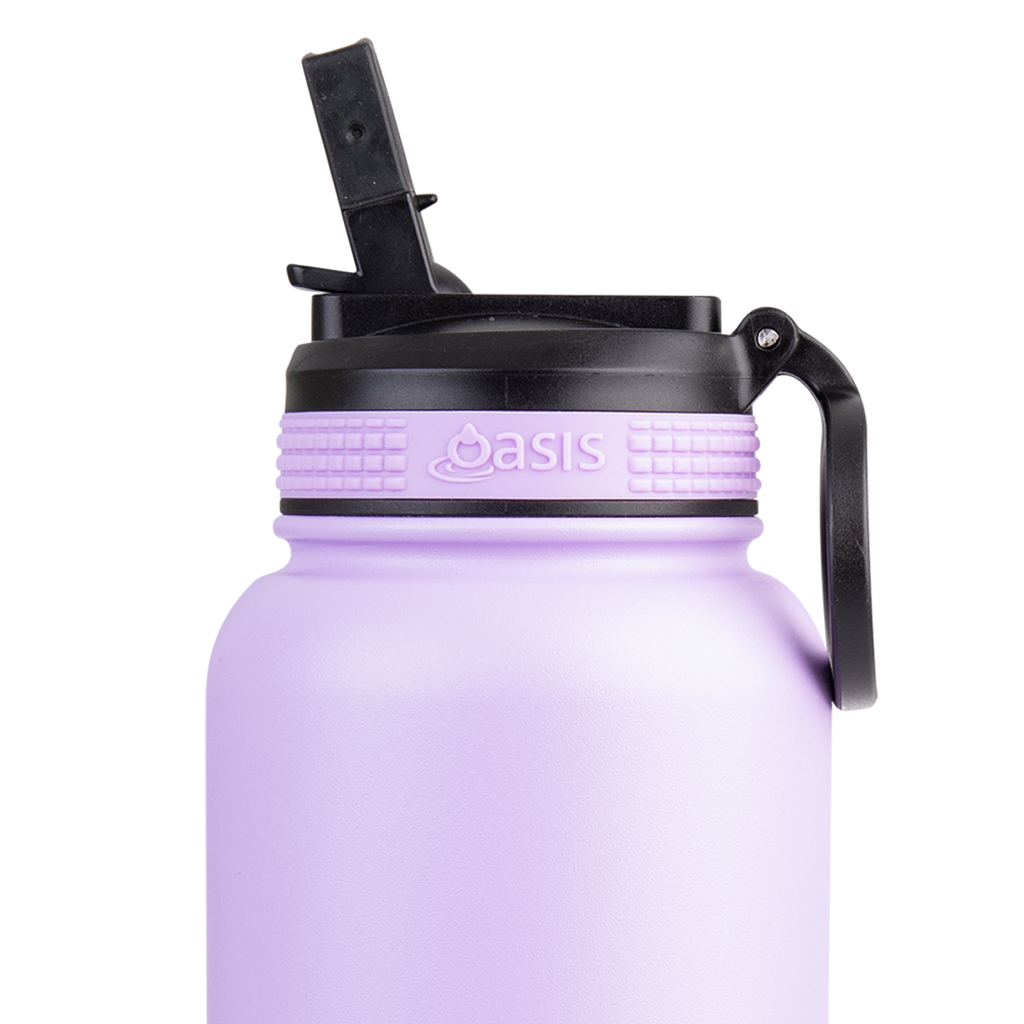 1.1L 'Challenger' Sports Bottle with Sipper - Lavender