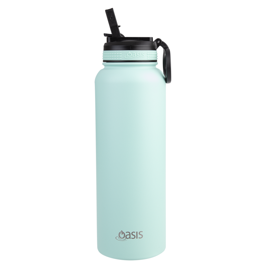 1.1L 'Challenger' Sports Bottle with Sipper - Mint