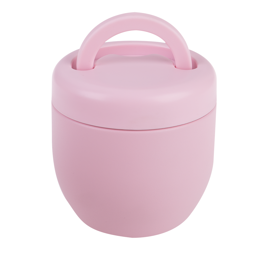 Double Wall Insulated Food Pod 470ml - Carnation