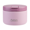 Food Flask with Quick Release Lid 300ml - Blush