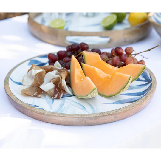 Blue Lagoon Mango Wood Platter