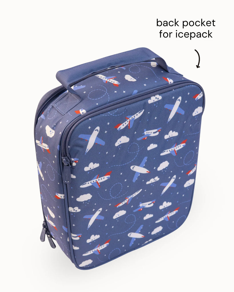 Insulated Lunch Bag - Jetset - NEW LARGER SIZE