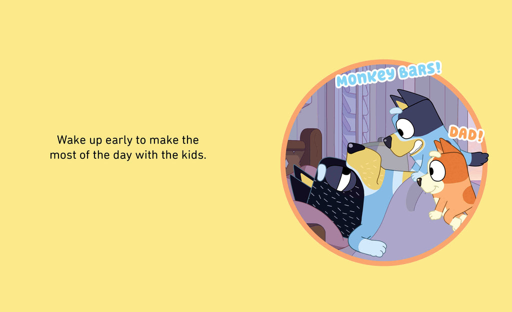 Bluey - The Big Blue Guy's Book of Dad Goals - A Father's Day Book - Hardcover