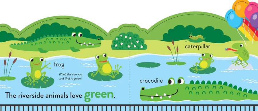 My First Colours - At The Zoo - Board Book