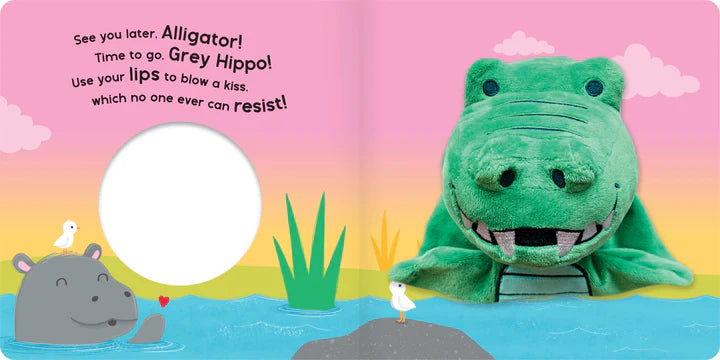 See You Later Alligator - Hand Puppet - Board Book