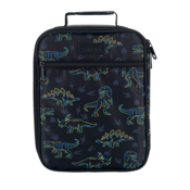 Insulated Junior Lunch Bag - Neon Dinosaurs