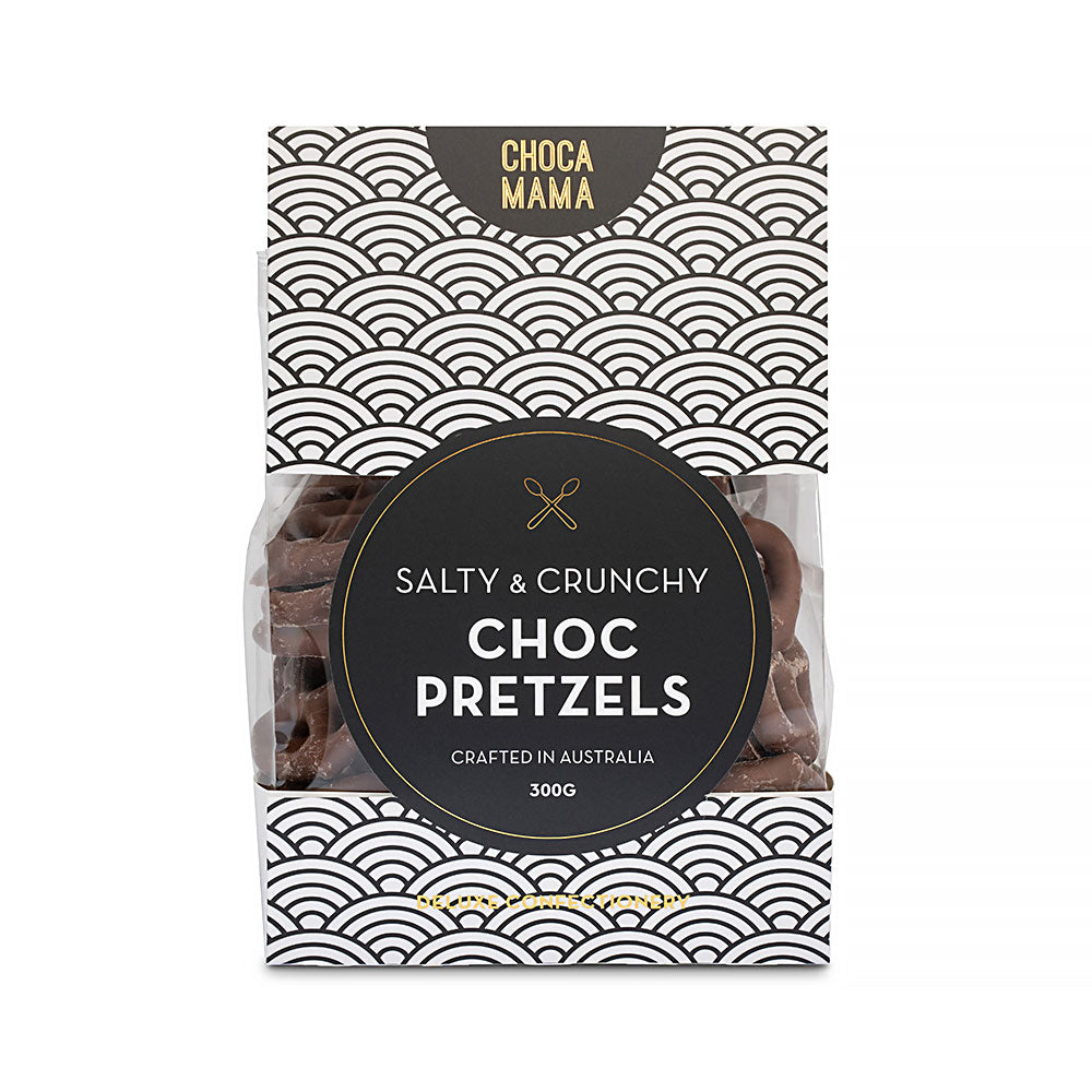 Choc Pretzels in Extra Large Window Box 300g