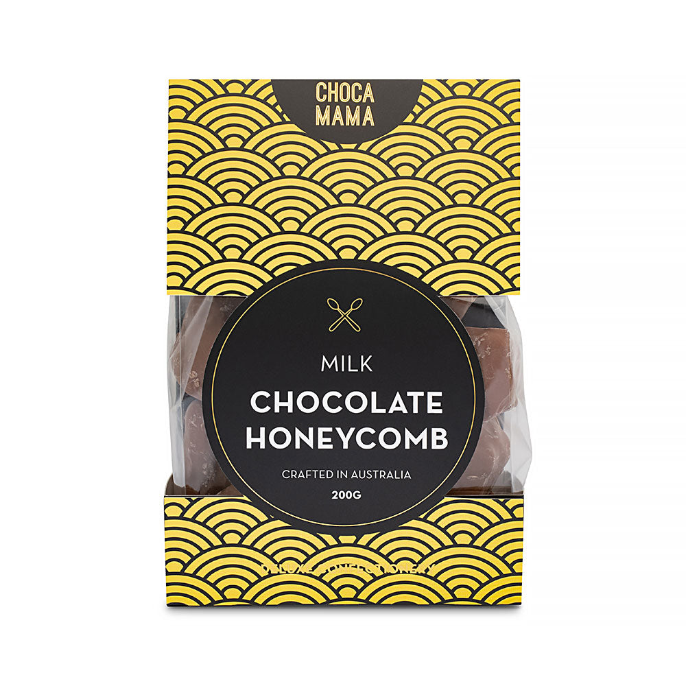 Milk Choc Honeycomb in Large Window Box 200g