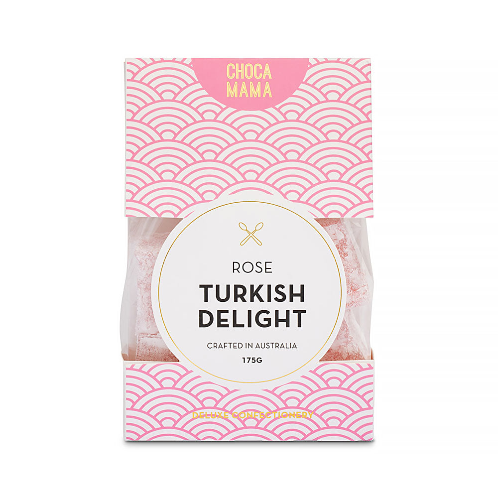 Rose Turkish Delight in Medium Window Box 175g