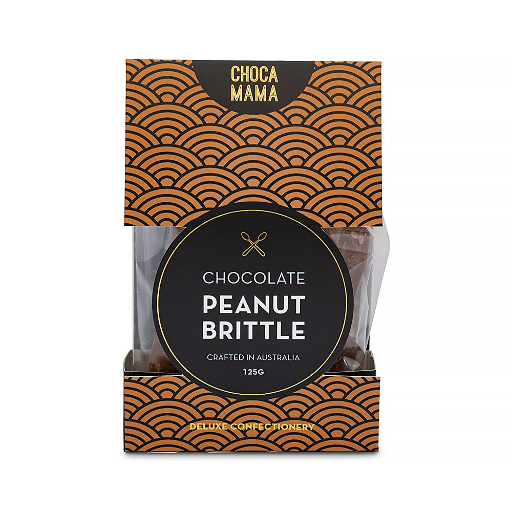Chocolate Peanut Brittle 125g