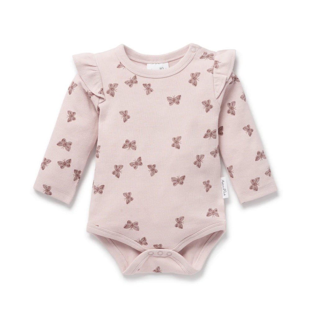 Butterfly Rib Flutter Onesie