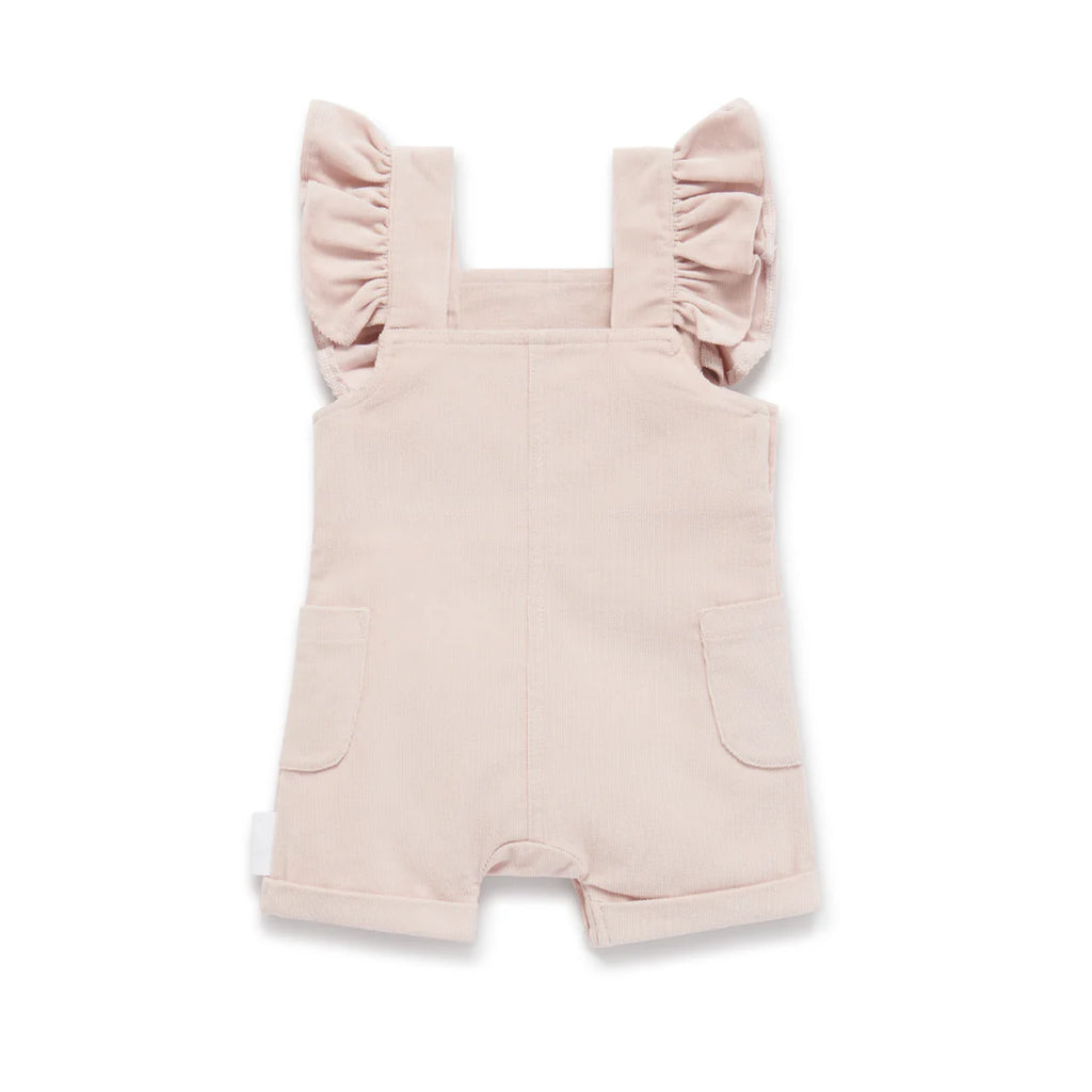 Pink Corduroy Overalls - Size 0 (6-12m)