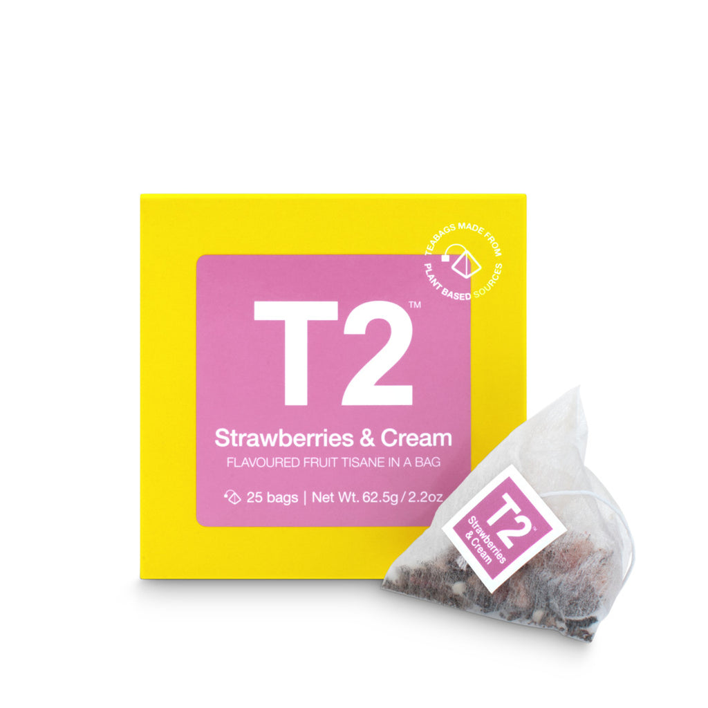 Strawberries & Cream Cube - 25 Teabags