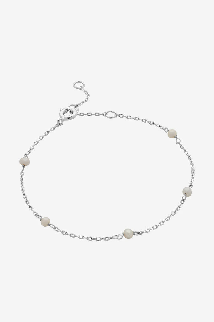 Lilibet Pearl Bracelet - Silver