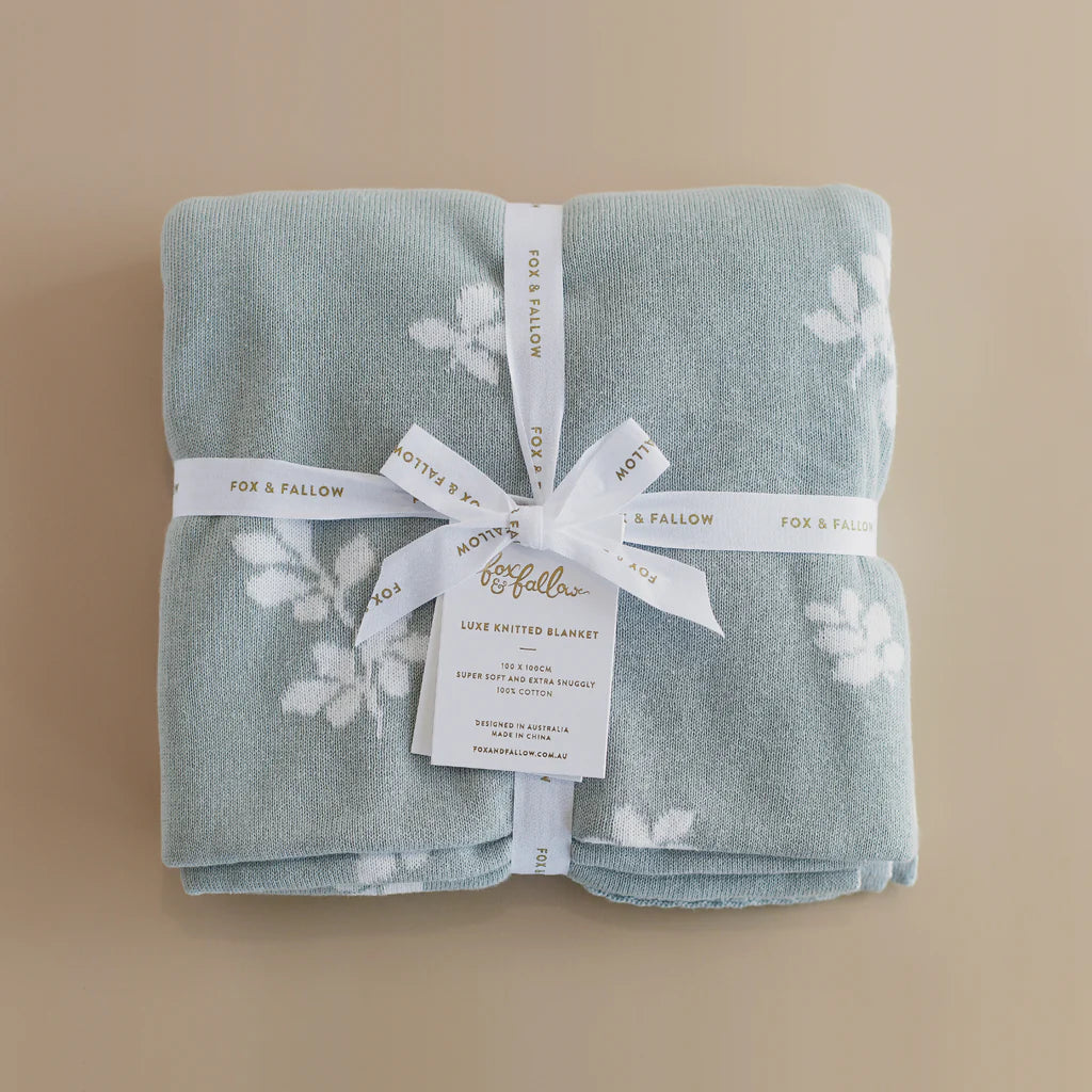 Sweet Sage Reversible Blanket