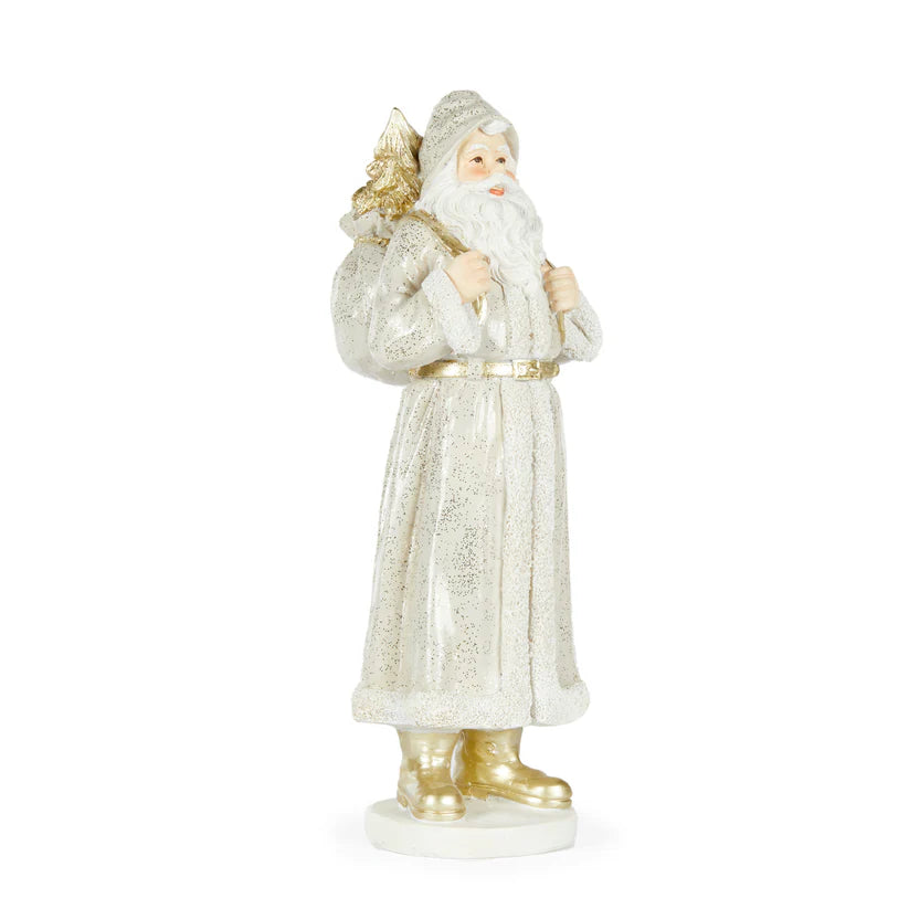 Metallic Woodland Santa