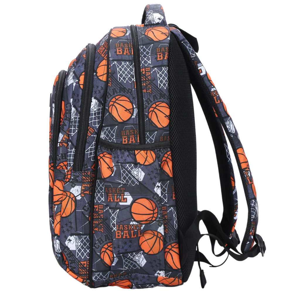 Large School Backpack - Basketball