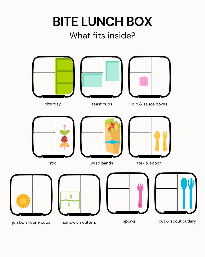 Bite Lunch Box - Fuchsia
