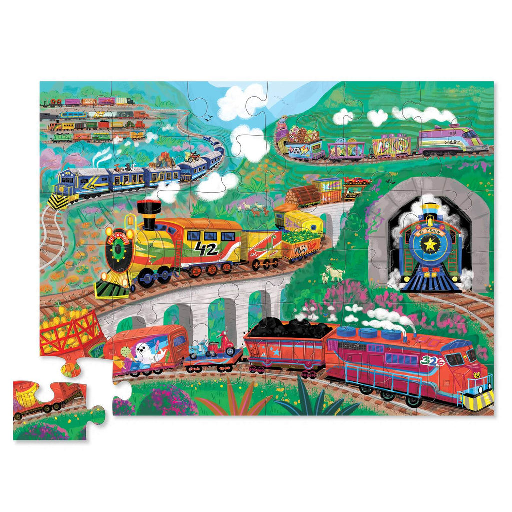 Classic Floor Puzzle - 36 pc - All Aboard - NEW