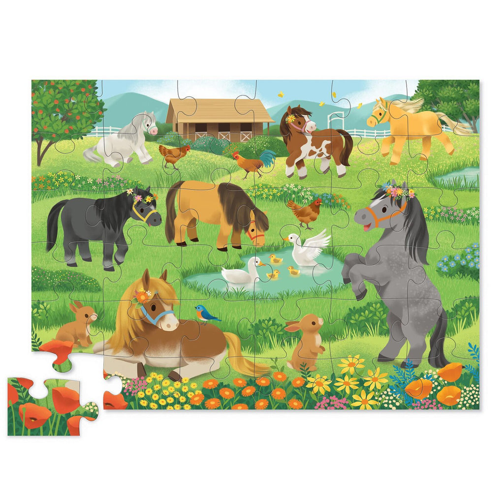 Classic Floor Puzzle - 36 pc - Pretty Ponies