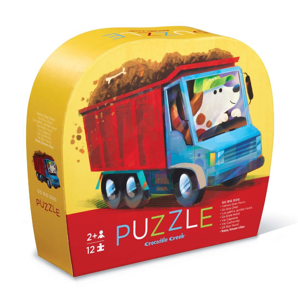 Mini Puzzle - 12 pc - Go Big Dog