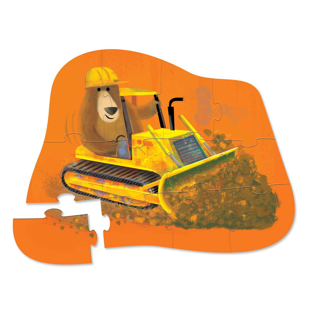 Mini Puzzle - 12 pc - Go Mister Bear
