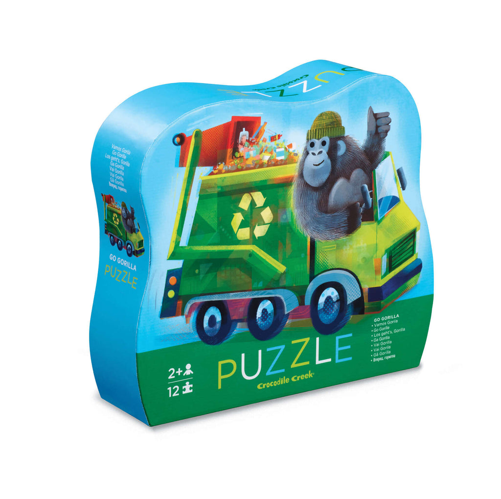 Mini Puzzle - 12 pc - Go Gorilla