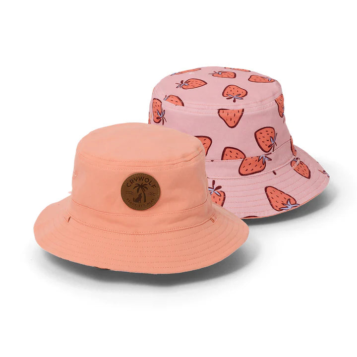Strawberry Splash Bucket Hat