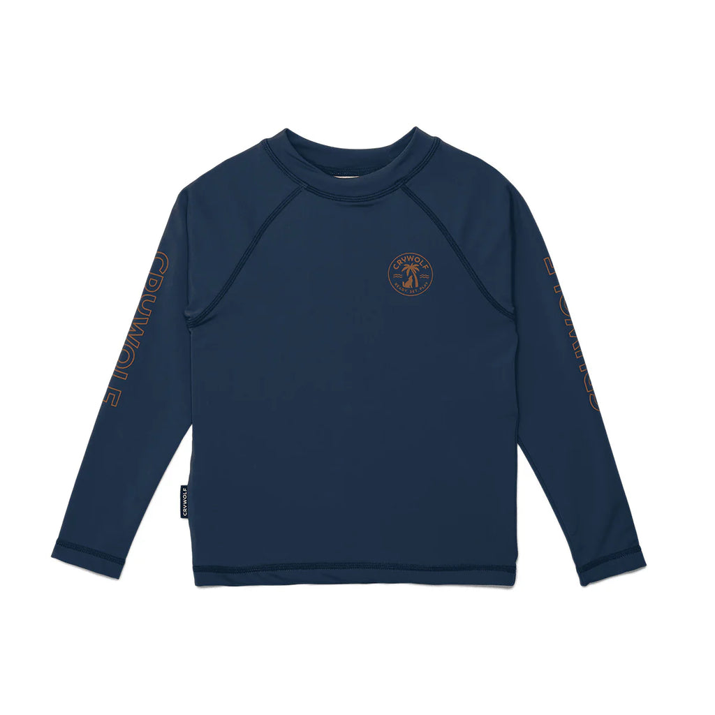 Navy Long Sleeve Rash Vest