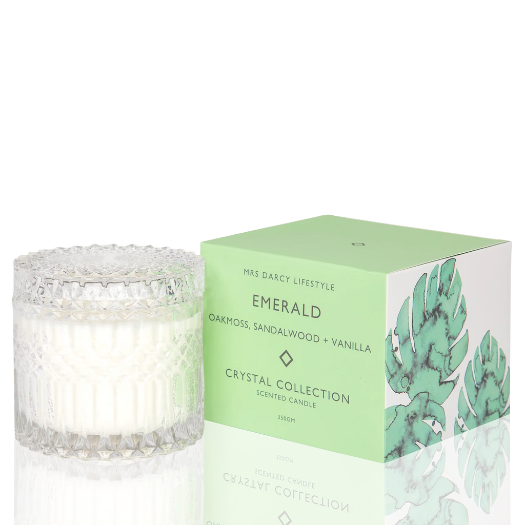 Emerald Candle - Oakmoss, Sandalwood + Vanilla