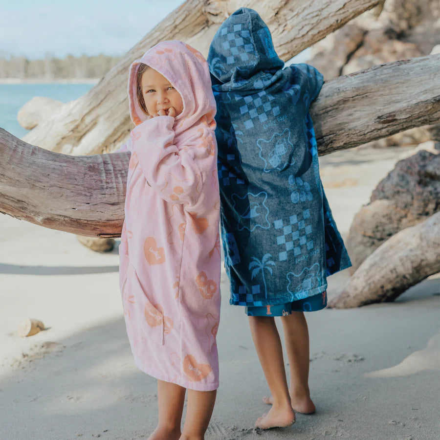 Pink Zip-Up Towel