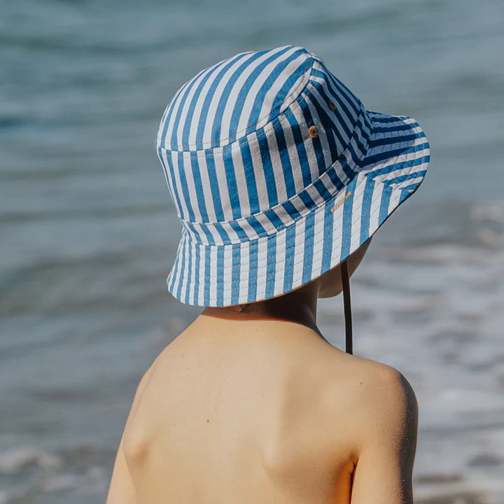 Deep Sea Stripe Bucket Hat