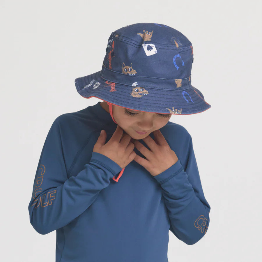 Lucky Days Stripe Bucket Hat