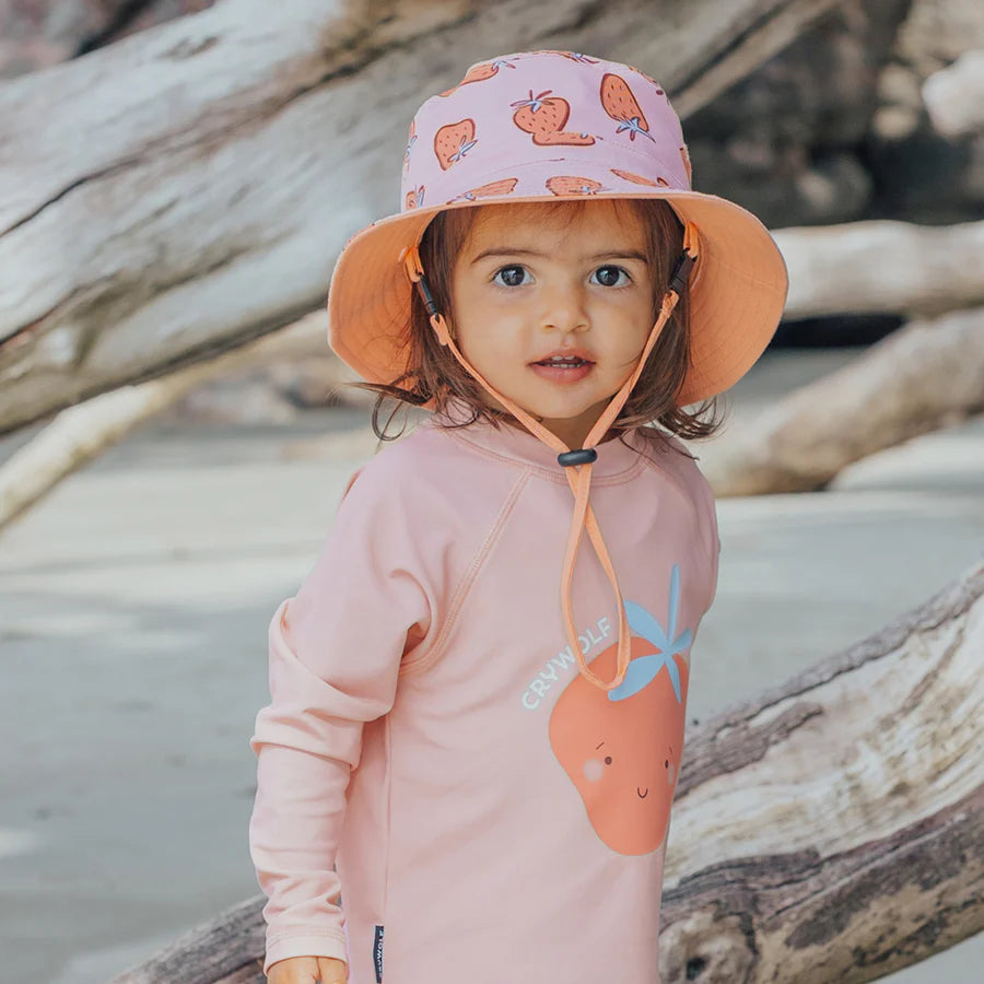 Strawberry Splash Bucket Hat